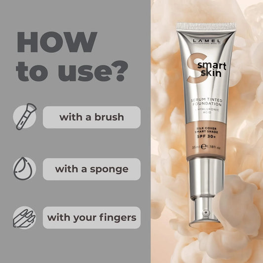Smart Skin Serum Tinted Foundation – 407 Peach Beige
